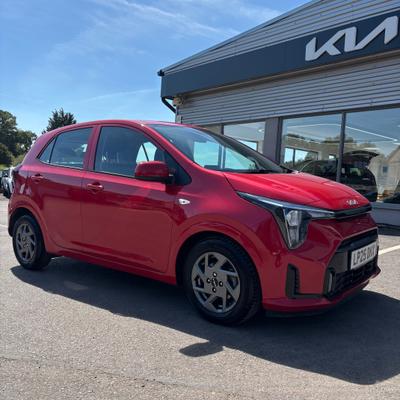 Used 2025 Kia Picanto 1.0 AMT 2 Blaze Red at Kia Motors UK