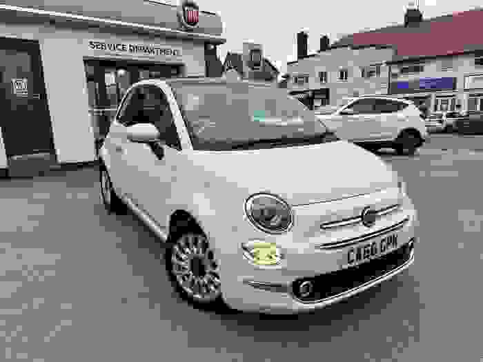 Used 2016 Fiat 500 LOUNGE WHITE at Gravells