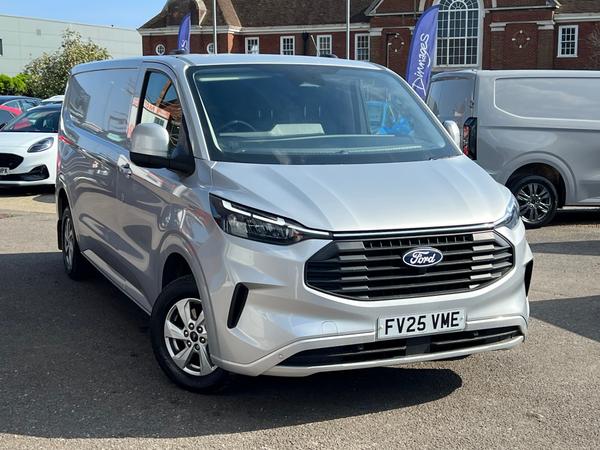 Used 2025 Ford Transit Custom 2.0 320 EcoBlue Limited Panel Van 5dr Diesel Auto L2 H1 Euro 6 (s/s) (136 ps) at Dinnages