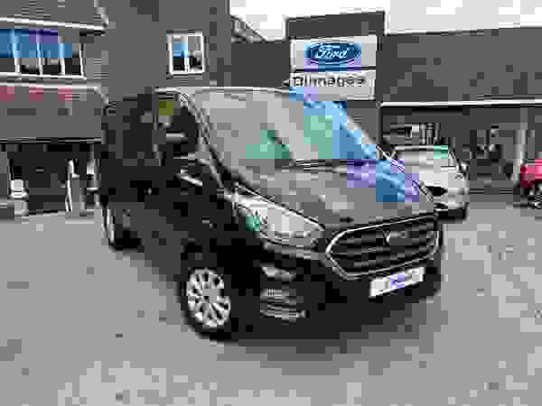 Used 2021 Ford Transit Custom 2.0 280 EcoBlue Limited Panel Van 5dr Diesel Manual L1 H1 Euro 6 (s/s) (130 ps) Agate Black at Dinnages