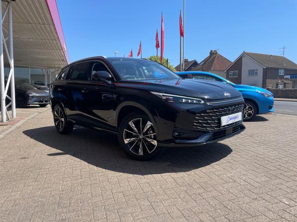 Used 2025 MG MG HS 1.5 T-GDI Trophy SUV 5dr Petrol DCT Euro 6 (s/s) (169 ps) Black Pearl at Dinnages