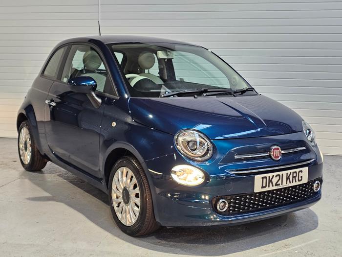 Used 2021 Fiat 500 1.0 MHEV Lounge Hatchback 3dr Petrol Manual Euro 6 (s/s) (70 bhp) at Windsors of Wallasey