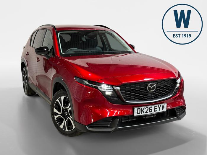 Used 2026 Mazda CX-5 2.5 e-SKYACTIV G MHEV Centre-Line SUV 5dr Petrol Auto Euro 6 (s/s) (141 ps) Red at Gravells