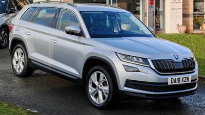 Used 2018 Skoda Kodiaq 2.0 TDI SE L SUV 4WD Euro 6 (7 Seat) (150 ps)**WITH FULL SERVICE HISTORY AND A RECENT CAMBELT / WATER PUMP CHANGE** at Motorhouse Coleford