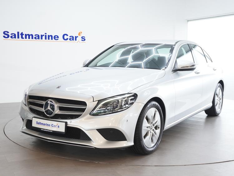 Used 2018 Mercedes-Benz C Class 2.0 C220d Sport (Premium) Saloon 4dr Diesel G-Tronic+ Euro 6 (s/s) (194 ps) Silver at #sitename#