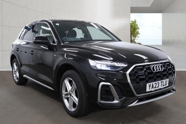Used 2023 Audi Q5 45 TFSI Quattro S Line 5dr S Tronic Black at SERE Motors