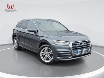 Used 2020 Audi Q5 2.0 TFSI 45 S line SUV 5dr Petrol S Tronic quattro Euro 6 (s/s) (245 ps) at Horizon Honda