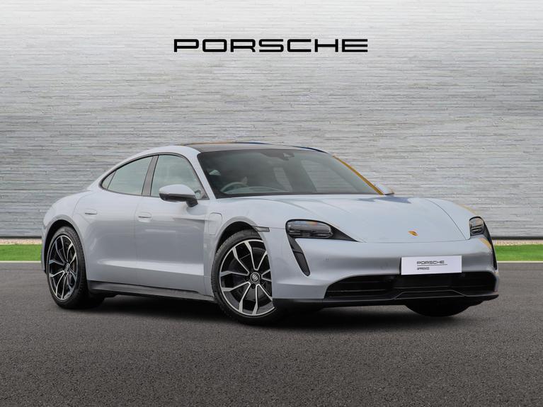 Used 2022 PORSCHE Taycan Performance Plus 93.4kWh Saloon 4dr Electric Auto RWD (11kW Charger) (476 ps) Grey at JCT600