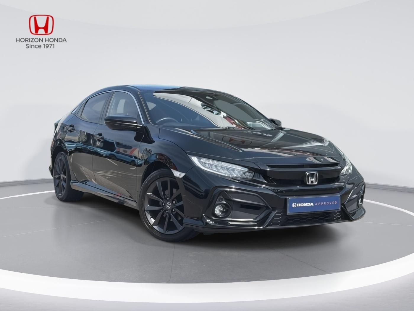 HONDA CIVIC 1.0 VTEC TURBO SR HATCHBACK 5DR PETROL CVT EURO 6 S S...
