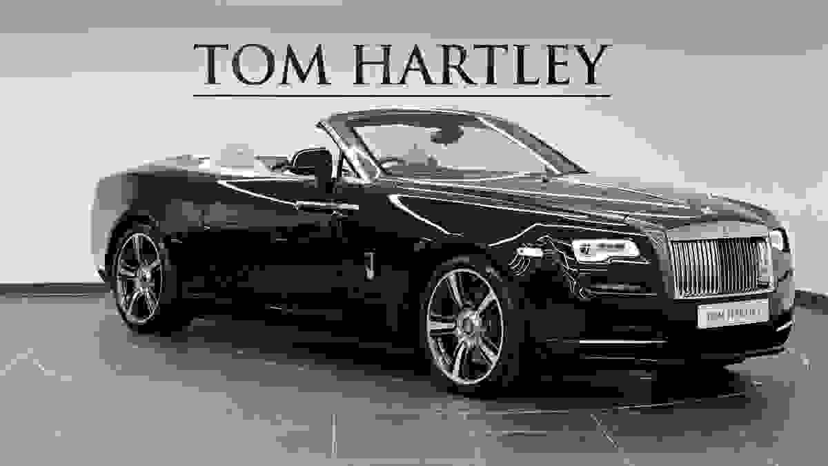 Used 2017 Rolls-Royce Dawn V12 Diamond Black & Gunmetal at Tom Hartley