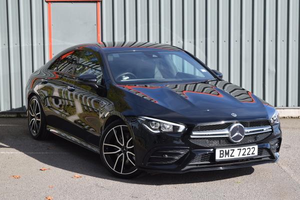 Used 2022 Mercedes-Benz CLA CLA 35 Premium 4Matic 4dr Tip Auto Black at SERE Motors