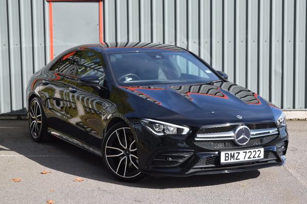 Used 2022 Mercedes-Benz CLA CLA 35 Premium 4Matic 4dr Tip Auto Black at SERE Motors