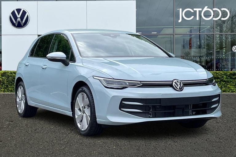 Used ~ VOLKSWAGEN Golf Match 1.5 TSI 150ps 6-Speed Manual Crystal Ice Blue Metallic at JCT600