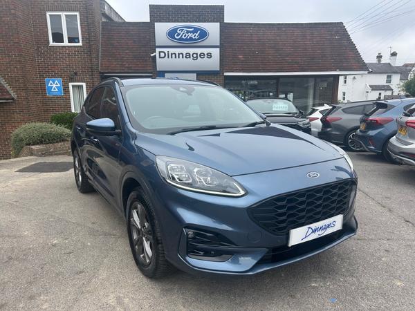 Used 2022 Ford Kuga 2.5 EcoBoost Duratec 14.4kWh ST-Line SUV 5dr Petrol Plug-in Hybrid CVT Euro 6 (s/s) (225 ps) at Dinnages