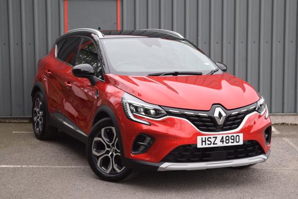 Used 2023 Renault CAPTUR 1.6 E-Tech full hybrid 145 Techno 5dr Auto Red at SERE Motors
