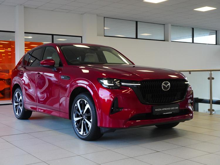 Used 2024 Mazda CX-60 Takumi Auto AWD  (254 ps) Soul Red Crystal at #sitename#