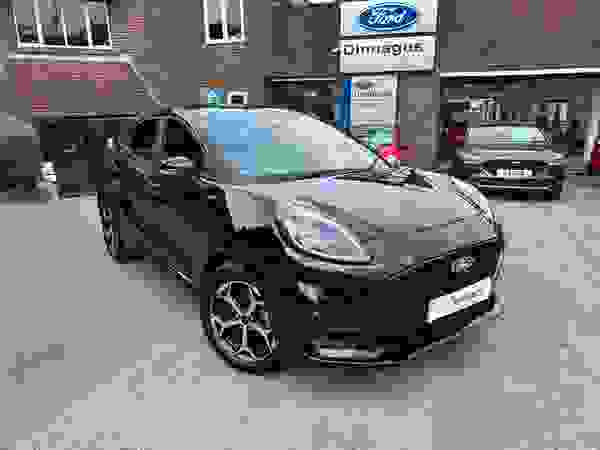 Used 2024 Ford Puma 1.0T EcoBoost MHEV ST-Line SUV 5dr Petrol Hybrid Manual Euro 6 (s/s) (125 ps) Agate Black at Dinnages