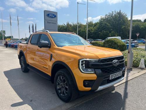 Used 2025 Ford Ranger 3.0 ECOBLUE WILDTRAK 240PS V6 DIESEL AUTO MEGA SPEC Cyber Orange at Lawtons of Tadcaster