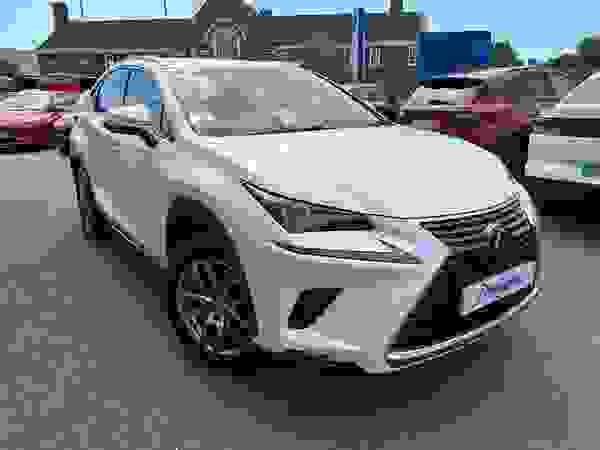 Used 2018 Lexus NX 2.5 300h Luxury SUV 5dr Petrol Hybrid E-CVT 4WD Euro 6 (s/s) (197 ps) White at Dinnages
