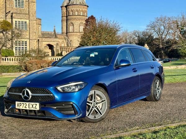 2022 MERCEDES C CLASS 2.0 C300H MHEV AMG LINE ESTATE 5DR PETROL HYBRID G TRONIC EURO... photo