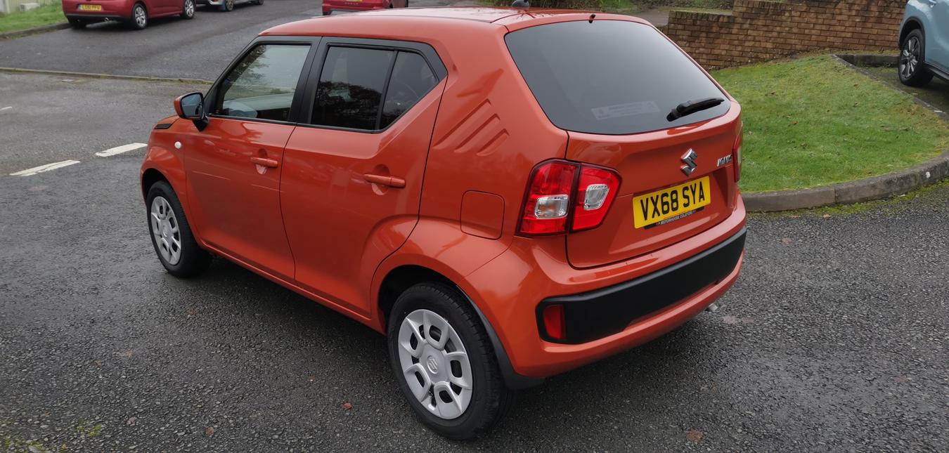 Used Suzuki IGNIS FLAME ORANGE METALLIC Motorhouse Coleford ...