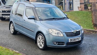 Used 2008 Skoda Roomster 1.6 16V 3 MPV 5dr Petrol Tiptronic (185 g/km, 105 bhp)**BUDGET PRICED AND ROOMY, THIS CAR IS REALLY NICE FOR THE YEAR. ULEZ COMPLIANT ** at Motorhouse Coleford