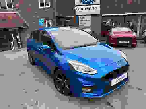 Used 2020 Ford Fiesta 1.0T EcoBoost ST-Line Edition Hatchback 5dr Petrol Manual Euro 6 (s/s) (125 ps) Desert Island Blue at Dinnages