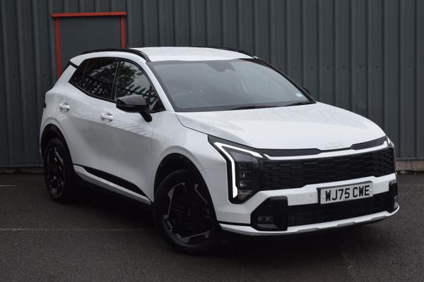 Used 2025 Kia SPORTAGE 1.6T GDi GT-Line 5dr DCT White at SERE Motors