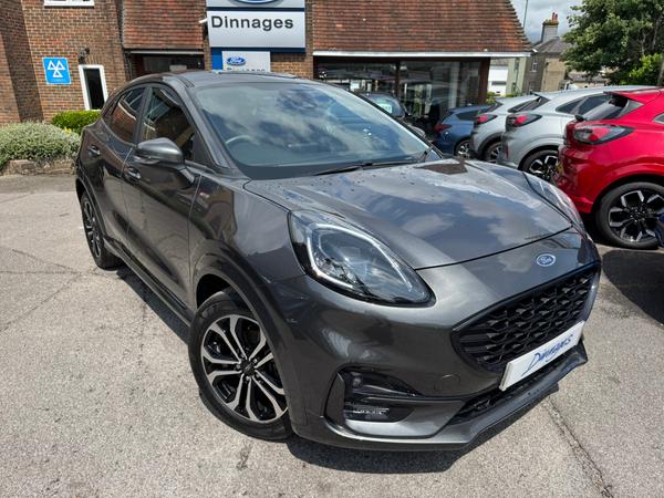 Used 2022 Ford Puma 1.0T EcoBoost MHEV ST-Line SUV 5dr Petrol Hybrid Manual Euro 6 (s/s) (125 ps) at Dinnages