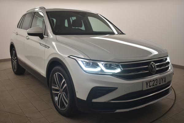 Used 2023 Volkswagen TIGUAN 1.5 TSI 150 Elegance 5dr DSG White at SERE Motors