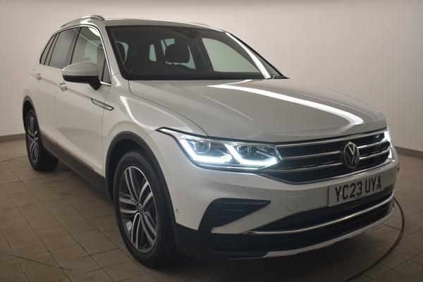 Used 2023 Volkswagen TIGUAN 1.5 TSI 150 Elegance 5dr DSG White at SERE Motors