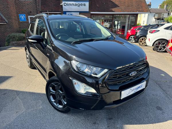 Used 2022 Ford EcoSport 1.0T EcoBoost GPF ST-Line SUV 5dr Petrol Manual Euro 6 (s/s) (140 ps) at Dinnages