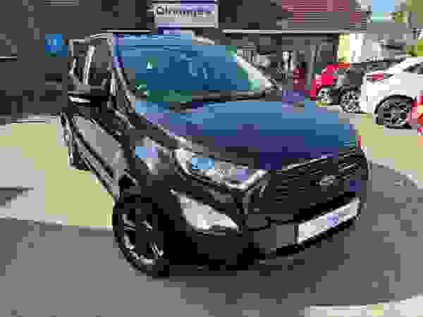 Used 2022 Ford EcoSport 1.0T EcoBoost GPF ST-Line SUV 5dr Petrol Manual Euro 6 (s/s) (140 ps) Agate Black at Dinnages