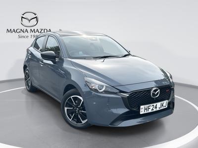 Used 2024 Mazda Mazda2 1.5 e-SKYACTIV G MHEV Homura Aka Hatchback 5dr Petrol Manual Euro 6 (s/s) (115 ps) at Magna Mazda