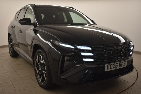 Used 2026 Hyundai TUCSON 1.6T 239 Hybrid N Line 5dr Auto Black at SERE Motors