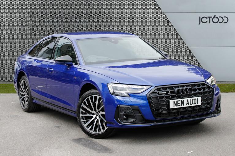 Used 1900 Audi A8 Audi A8 Black Edition 50 TDI quattro 286PS Tiptronic Ultra Blue at JCT600