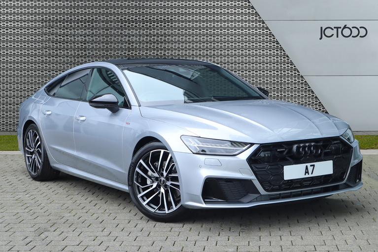 Used 1900 AUDI A7 Audi A7 Sportback Black Editio Floret silver, metallic at JCT600