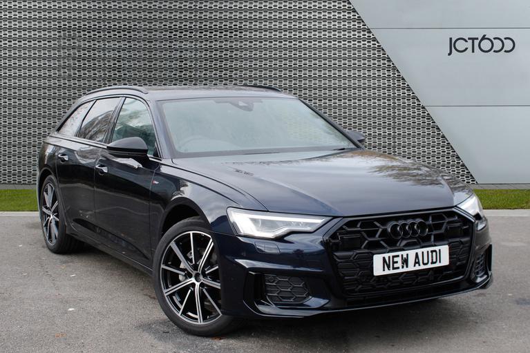 Used 1900 Audi A6 Avant Audi A6 Avant Black Edition 40TFSI 204PS S Tronic Firmament Blue at JCT600