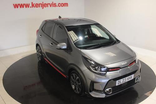Used 2023 Kia Picanto 1.0 T-GDi GT-Line S Hatchback 5dr Petrol Manual Euro 6 (s/s) (99 bhp) Grey at Ken Jervis