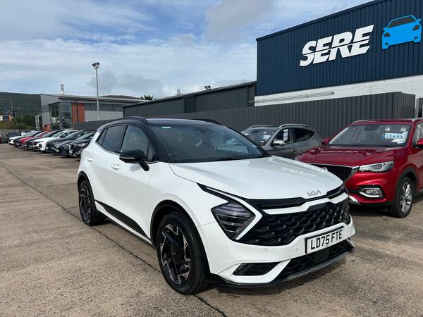 Used 2025 Kia SPORTAGE 1.6T GDi 157 48V ISG GT-Line S 5dr DCT White at SERE Motors