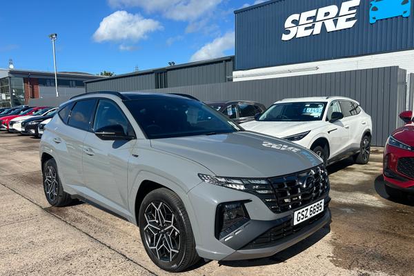 Used 2022 Hyundai TUCSON 1.6 TGDi Hybrid 230 N Line S 5dr 2WD Auto Grey at SERE Motors