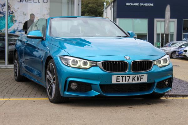 Used 2017 BMW 4 Series 2.0 420d M Sport Convertible 2dr Diesel Auto Euro 6 (s/s) (190 ps) at Richard Sanders