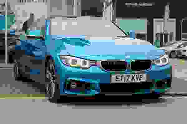 Used 2017 BMW 4 Series 2.0 420d M Sport Convertible 2dr Diesel Auto Euro 6 (s/s) (190 ps) Blue at Richard Sanders