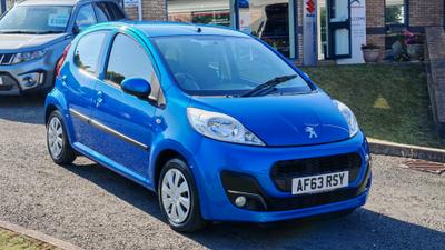 Used 2013 Peugeot 107 1.0 12V Active Hatchback 5dr Petrol Automatic **With Service History, Low Mileage and just £20 Road Tax ** at Motorhouse Coleford