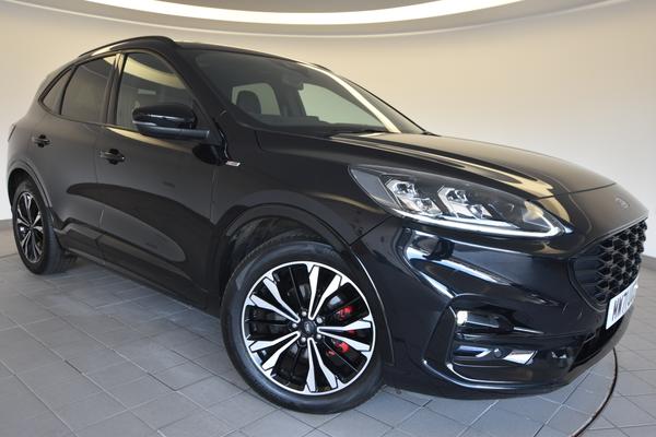 Used 2022 FORD KUGA 1.5 EcoBlue ST-Line X Edition 5dr Black at SERE Motors