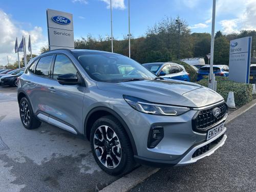 Used 2026 Ford Kuga 2.5 PHEV ACTIVE 243PS PLUG-IN HYBRID AUTO MEGA SPEC Solar Silver at Lawtons of Tadcaster