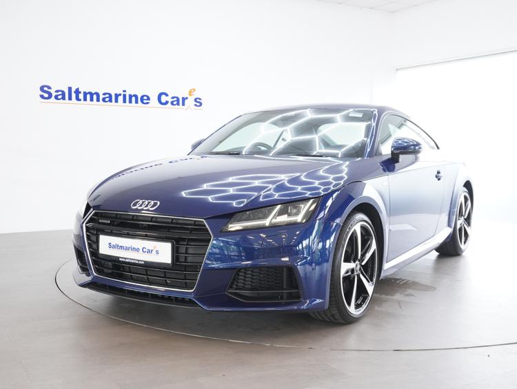 Used 2018 Audi TT 2.0 TFSI S line Coupe 3dr Petrol S Tronic quattro Euro 6 (s/s) (230 ps) Blue at #sitename#