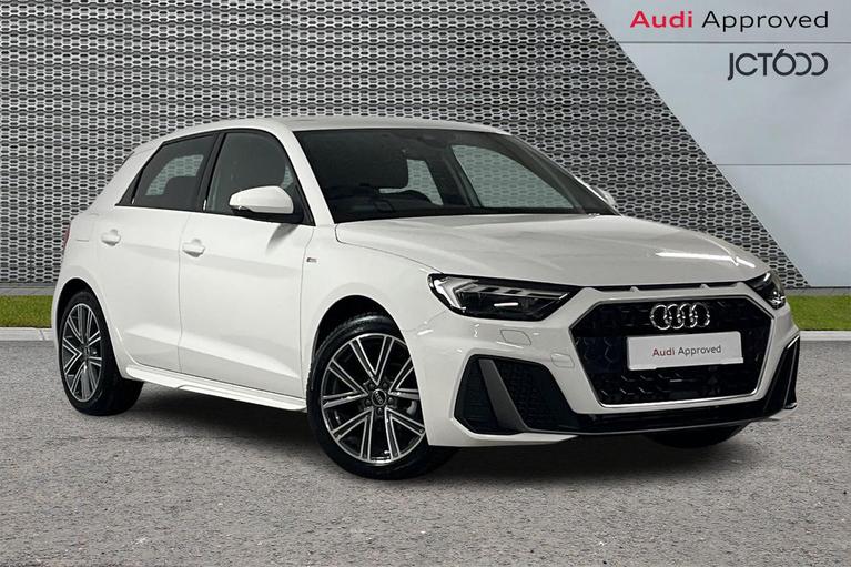 Used 2026 AUDI A1 1.0 TFSI 25 S line Sportback 5dr Petrol S Tronic Euro 6 (s/s) (95 ps) White at JCT600