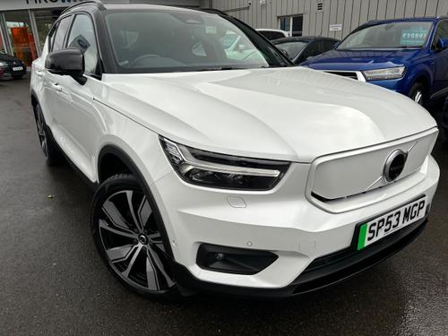 Used 2021 Volvo XC40 300kW Recharge Twin Pro 78kWh 5dr AWD Auto at Chippenham Motor Company