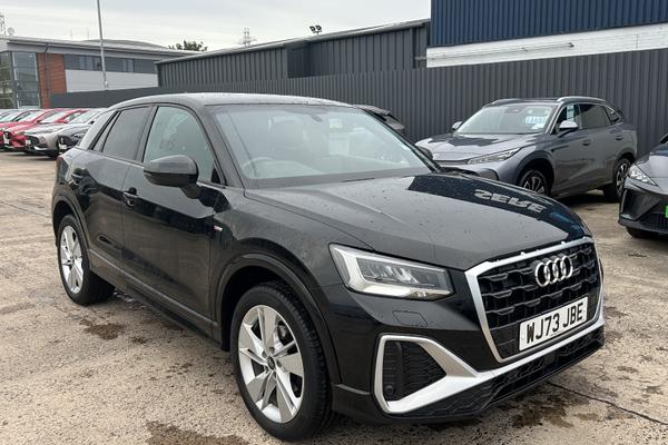 Used 2023 Audi Q2 35 TFSI S Line 5dr S Tronic Black at SERE Motors